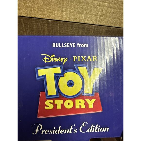 Grolier Bullseye Toy Story President's Edition Ornament Disney Early Moments-box - Picture 5 of 5